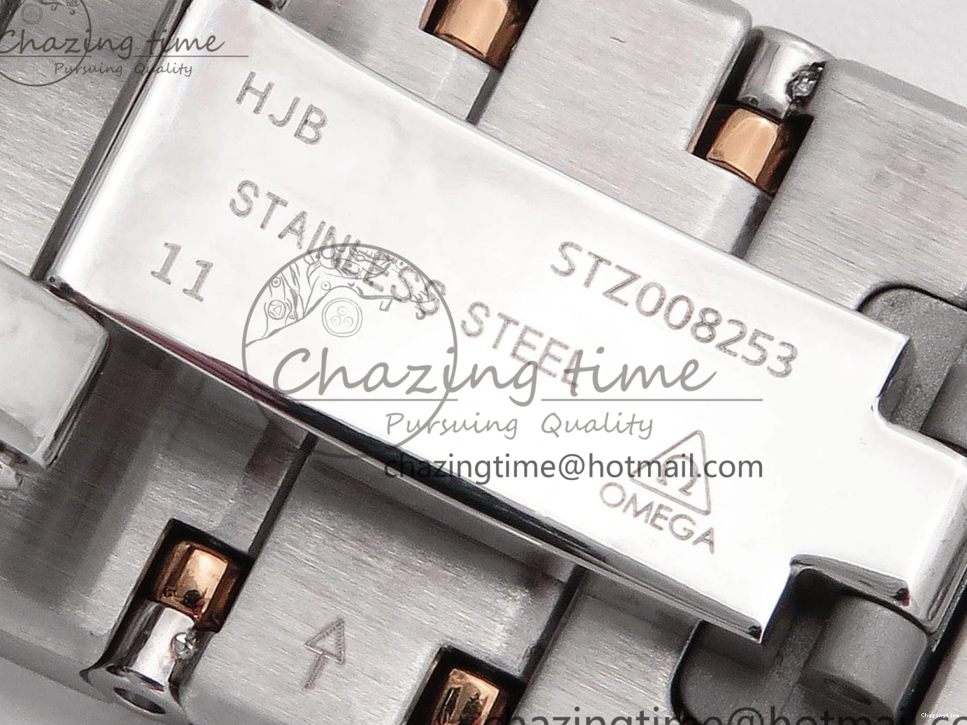 0414 Constellation 39mm SS RG ASWF 1:1 Best Edition White Diamonds Dial on SS RG Bracelet A Minimalist 7772